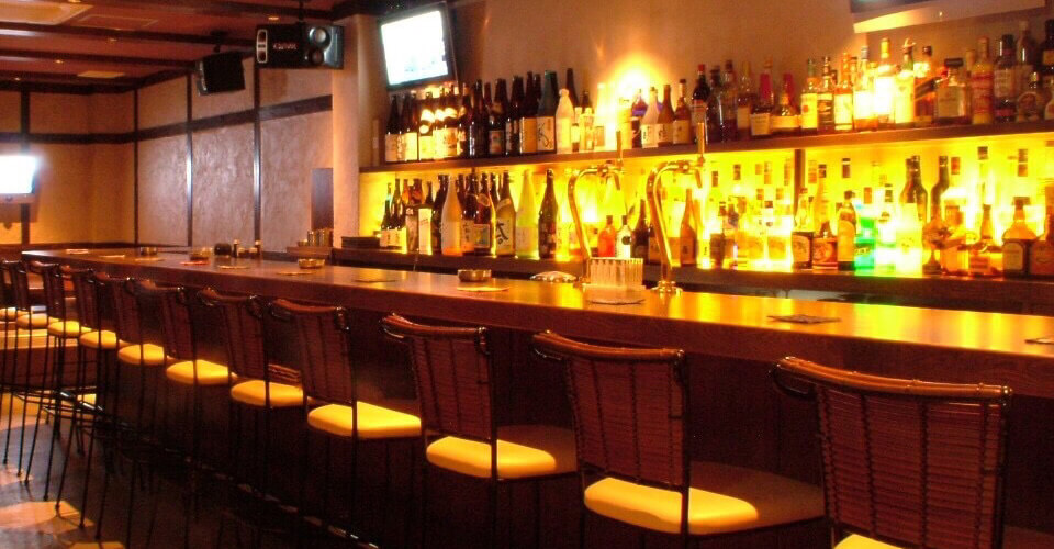 立ち寄りやすいカウンター席